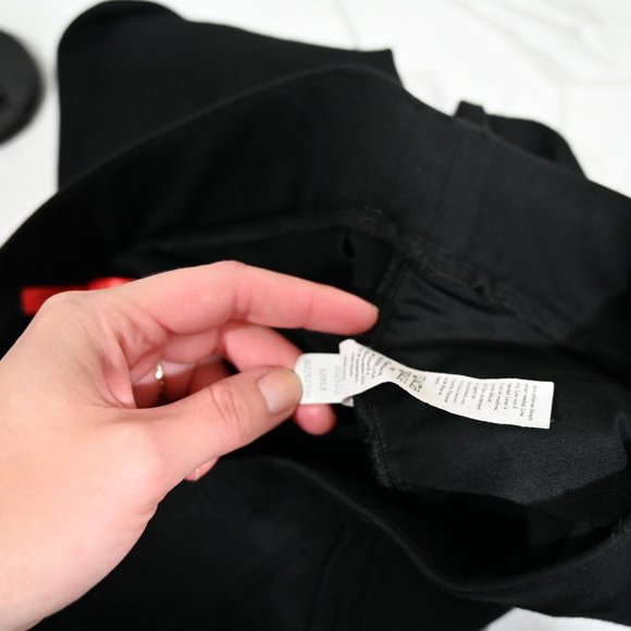 SPANX The Perfect Pant Back Seam Skinny Ankle Pants Size Large - Picture 8 of 8